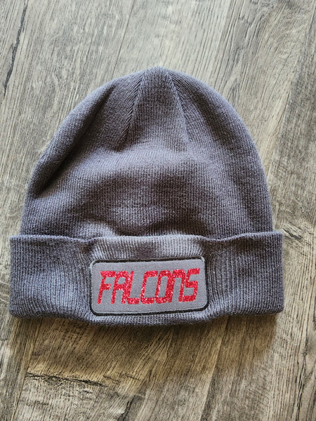 .Glitter Falcons Patch Beanie.