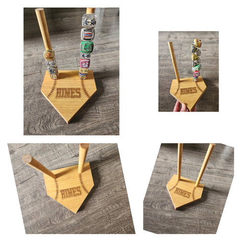.Stackable Championship Ring Display.