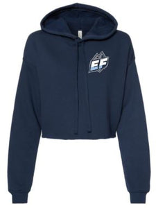 .EF Cropped BELLA + CANVAS - Women's Cropped Hoodie.