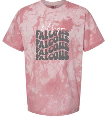 .Lets go Falcons Comfort Blast Comfort Color tee.