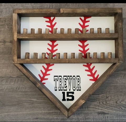 .24 Ring Baseball Display.