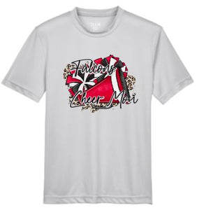 .Falcons cheer mom Dry Fit tee.