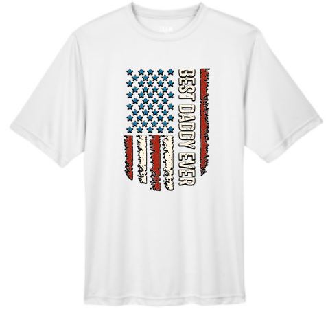 .Fathers day Flag tee.