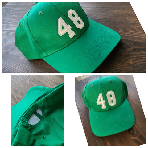 .Custom Number Hat.