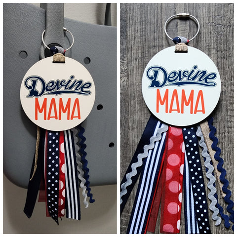 . Devine Mama Custom Bag Tag.