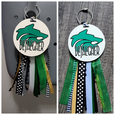 .Custom Buford Bag Tag.