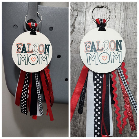 .Falcon Mom Custom Bag Tag.