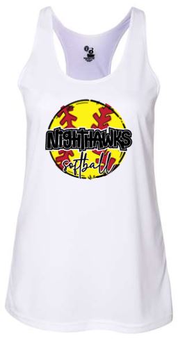 .NIGHTHAWKS softball Badger Polyester Tank.