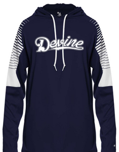 .Devine Lineup Hooded Long sleeve.