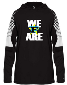 .We are Lineup Hooded Long sleeve.