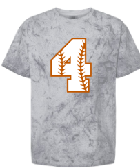 .Custom Baseball Comfort Blast Comfort Color tee.