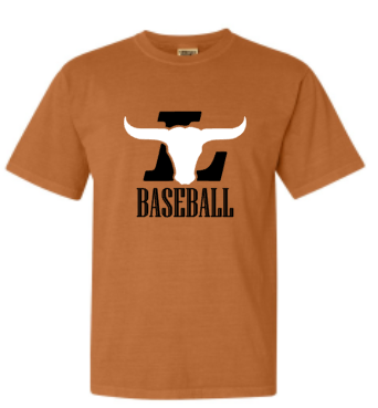 .Lanier Baseball Comfort Color Short Sleeve Lanier tee.