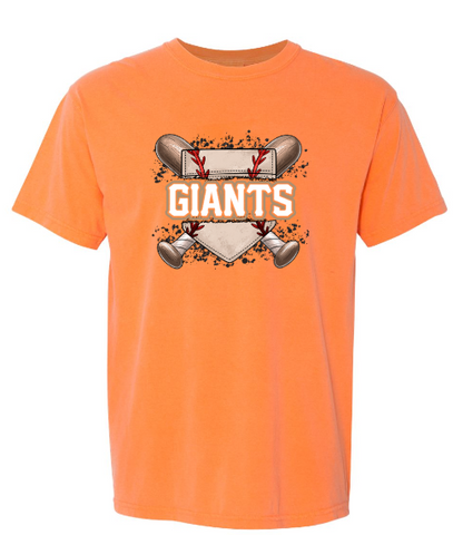 .Comfort Colors Short Sleeve Giants Homeplate Tee.