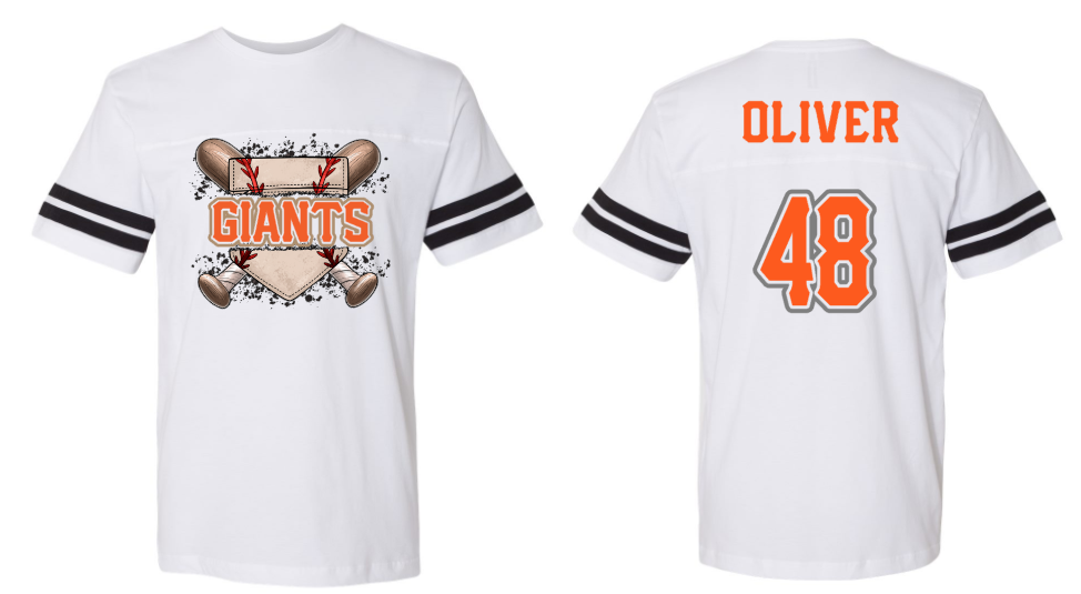 .Giants Homeplate Unisex Jersey Tee.