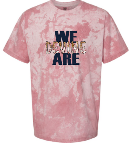 .WE ARE Devine Color Blast Comfort Colors Tee-Clay.