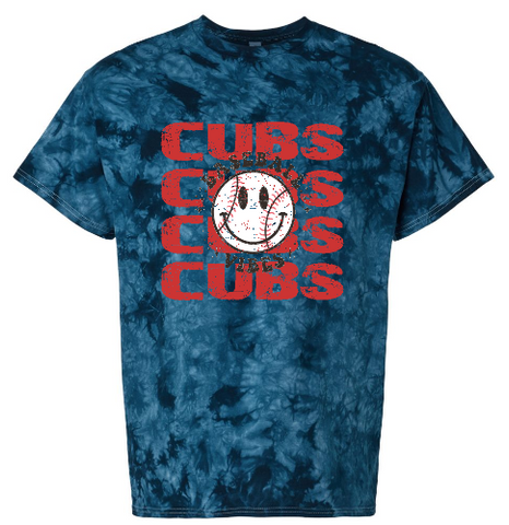 .Dyenomite Cubs Baseball Vibes Tee.