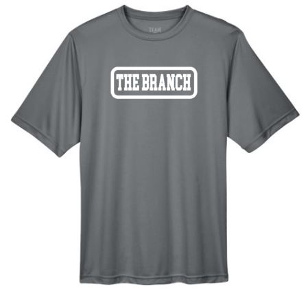 .THE BRANCH Polyester Unisex Tee.