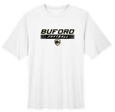 .Buford Softball Dry Fit Tee.
