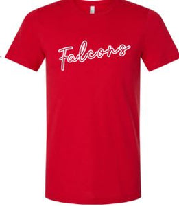 .Falcons Red Bella Tee.