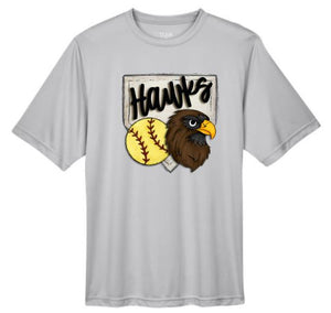.Hawks Homeplate Dry Fit Tee.