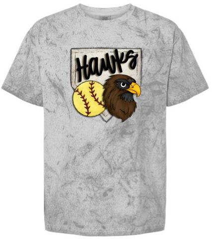 .Hawks Homeplate Comfort Blast Tee.