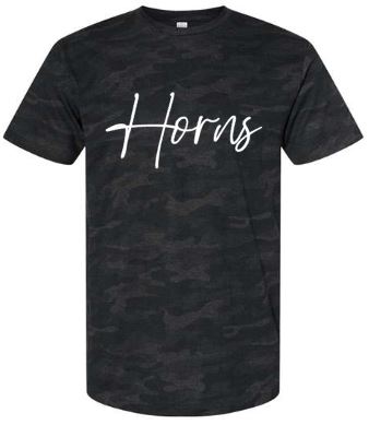 .Horns Storm Camo Tee.