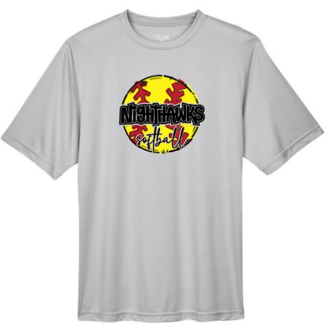 .NIGHTHAWKS softball Dry Fit Tee.