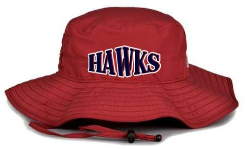 .Cardinal Hawks Bucket Hat.