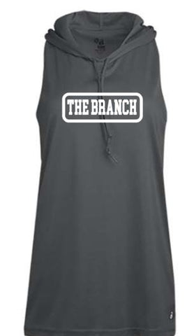 .THE BRANCH Badger Hooded Tank.