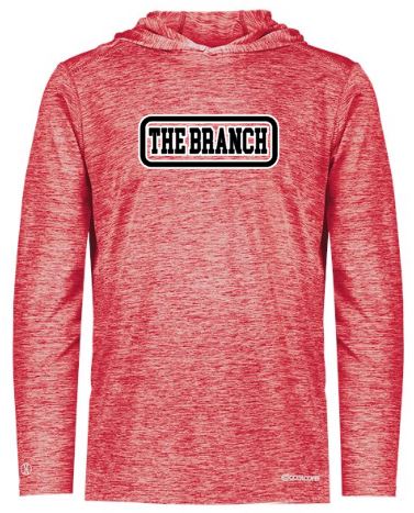 .THE BRANCH CoolCore Hooded Tee.