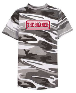 .THE BRANCH Woodland Camo Tee.