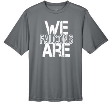 .WE ARE FALCONS Polyester Unisex Tee.