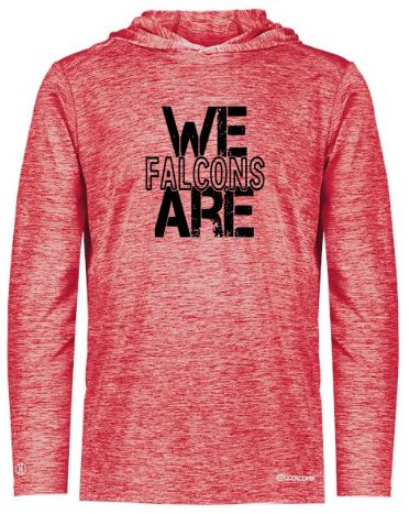 .WE ARE FALCONS CoolCore Hooded Tee.