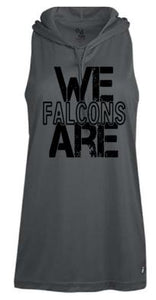 .WE ARE FALCONS Badger Hooded Tank.