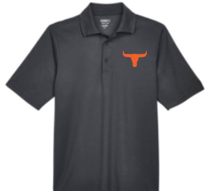 .Short Sleeve Adult Longhorn Polo.