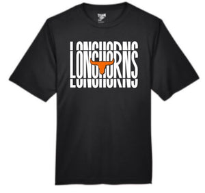 .Longhorns moisture wicking tee.