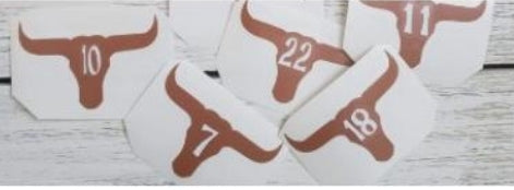 .Football Helmet Decals.