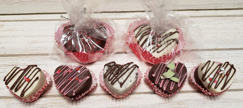 Valentine's Hot Cocoa Bombs (Assorted Hearts)
