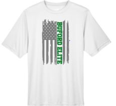 .White BE Flag 365 tee.