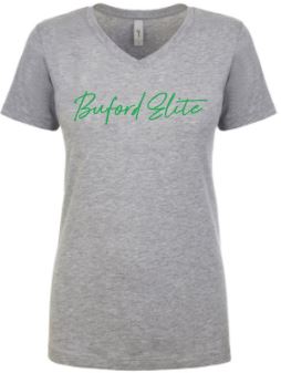 .Next level ladies v-neck.