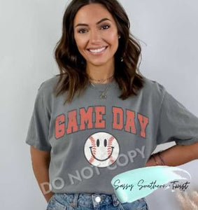.Game Day comfort colors short sleeve tee.