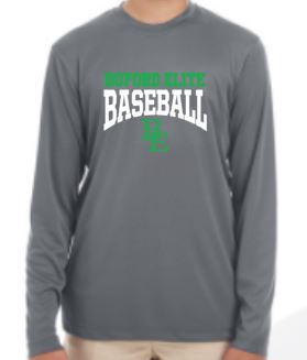 .Long Sleeve 100% Poly Tee.