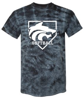 .Buford Softball Crystal dyed short sleeve.