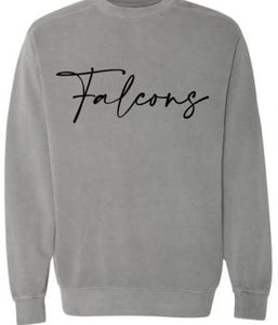 .Falcons Pride Comfort Wash Crew Sweatshirt.