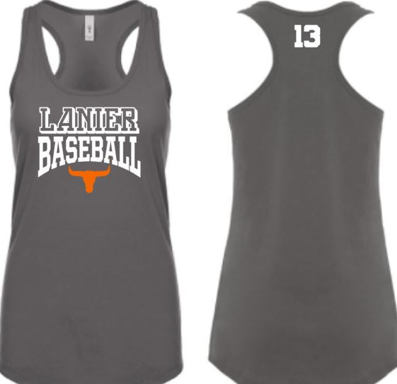 .Lanier Baseball Tank 1x-4x.