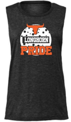 .Lanier Longhorn Pride Muscle Tank.