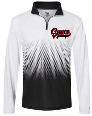 .S Hex quarter Zip Dryfit Longsleeve.