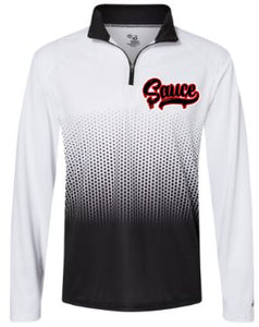 .S Hex quarter Zip Dryfit Longsleeve.