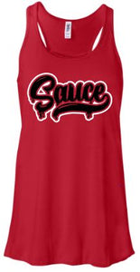 .Flowy Red Sauce Bella Tank.