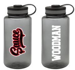 .Smoke Personalized Water Bottle.